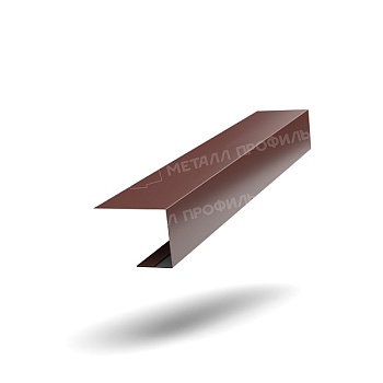 Планка завершающая FASTCLICK 50х38х3000 NormanMP (ПЭ-01-RR32-0.5), заказать, купить, стоимость, доставка, цена, москва