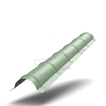 Планка конька круглого R110х2000 NormanMP (ПЭ-01-6019-0.5), заказать, купить, стоимость, доставка, цена, москва