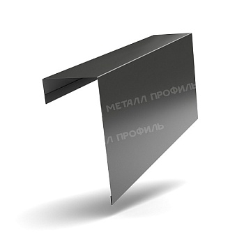 Планка торцевая фасадная FASTCLICK 139х65х3000 (PURETAN-20-RR23-0.5), заказать, купить, стоимость, доставка, цена, москва