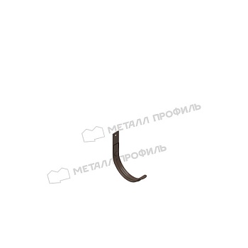 Держатель желоба карнизный МЕТАЛЛ ПРОФИЛЬ Foramina Freeze DarkBrown купить в Москве цена с доставкой в Фелиз Хаус