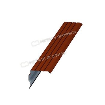 Планка торцевая 90х115х2000 (AGNETA-20-Copper\Copper-0.5), заказать, купить, стоимость, доставка, цена, москва