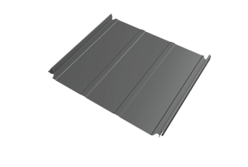 Кликфальц Double Pro Line Grand Line 0,45 PE с пленкой на замках RAL 9006 бело-алюминиевый, заказать, купить, стоимость, доставка, цена, москва