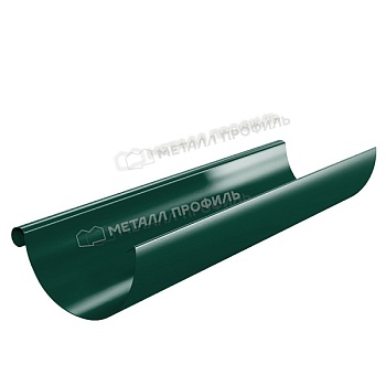 Желоб водосточный МЕТАЛЛ ПРОФИЛЬ Foramina PUR D150х3000 Ral 6005 купить в Москве цена с доставкой в Фелиз Хаус