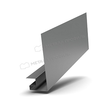 Планка откоса сложная 3D 245х75х3000 NormanMP (ПЭ-01-9006-0.5), заказать, купить, стоимость, доставка, цена, москва
