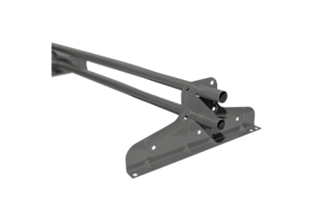 Снегозадержатель Стандарт Т4 d 25 RAL 7037 (3м), заказать, купить, стоимость, доставка, цена, москва