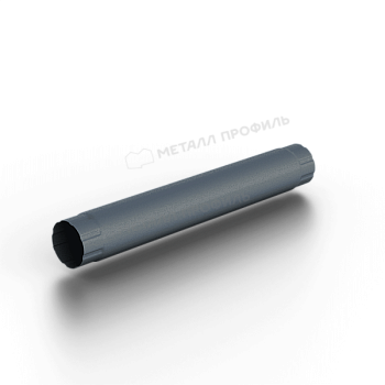 Труба соединительная МЕТАЛЛ ПРОФИЛЬ Foramina Freeze D100х1000 Grey купить в Москве цена с доставкой в Фелиз Хаус