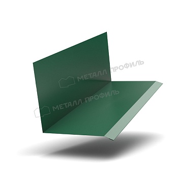 Планка примыкания верхняя к стене FASTCLICK 150х135х2000 NormanMP (ПЭ-01-6005-0.5), заказать, купить, стоимость, доставка, цена, москва