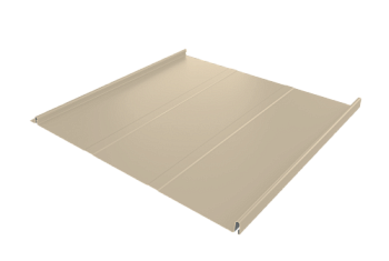 Фальц двойной стоячий Line Grand Line 0,5 Satin с пленкой на замках RAL 1015 светлая слоновая кость, заказать, купить, стоимость, доставка, цена, москва