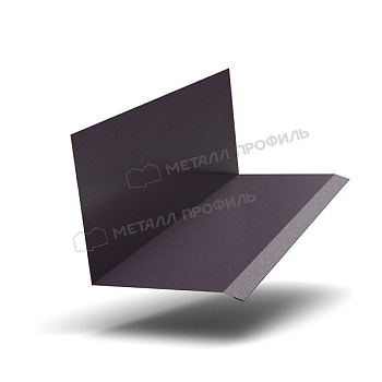 Планка примыкания верхняя к стене FASTCLICK 150х135х2000 (VALORI-20-Violet-0.5), заказать, купить, стоимость, доставка, цена, москва