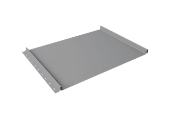 Кликфальц Grand Line 0,5 Satin с пленкой на замках RAL 7004 сигнальный серый, заказать, купить, стоимость, доставка, цена, москва