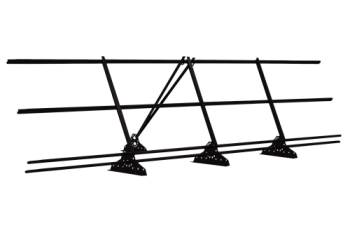 Ограждение кровельное со снегозадержателем Grand Line 0,9х3м RAL 9005, заказать, купить, стоимость, доставка, цена, москва