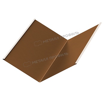 Планка ендовы нижняя 298х298х2000 (PURMAN-20-Argillite-0.5), заказать, купить, стоимость, доставка, цена, москва