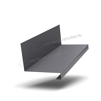 Планка примыкания нижняя к трубе FASTCLICK 150х200х2000 (VALORI-20-Grey-0.5), заказать, купить, стоимость, доставка, цена, москва