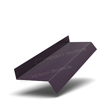 Планка отлива цоколя 50х20х2000 (VALORI-20-Violet-0.5), заказать, купить, стоимость, доставка, цена, москва