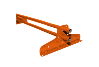 Снегозадержатель Стандарт Т4 d 25 RAL 2004 (3м), заказать, купить, стоимость, доставка, цена, москва