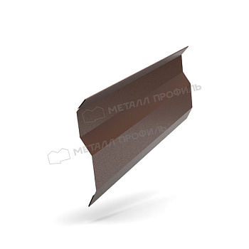 Планка примыкания в накладку 77х2000 (VALORI-20-Brown-0.5), заказать, купить, стоимость, доставка, цена, москва