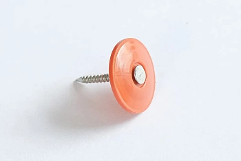 Ершёные оцинкованные гвозди 25×2 с пластиковой шляпкой для синтетических ковров, 2000 шт., заказать, купить, стоимость, доставка, цена, москва