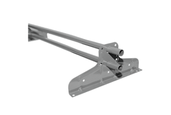 Снегозадержатель Стандарт Т4 d 25 RAL 9006 (3м), заказать, купить, стоимость, доставка, цена, москва
