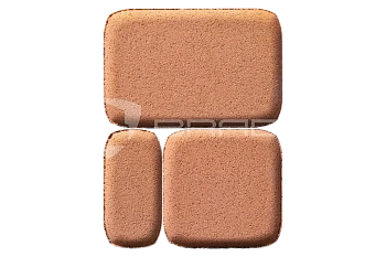 Тротуарная плитка BRAER Классико, Янтарный, 60 мм