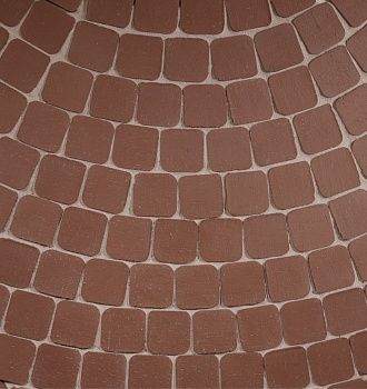 Клинкерная брусчатка ЛСР Мюнхен Квадро R, 100×100×50 мм под распил