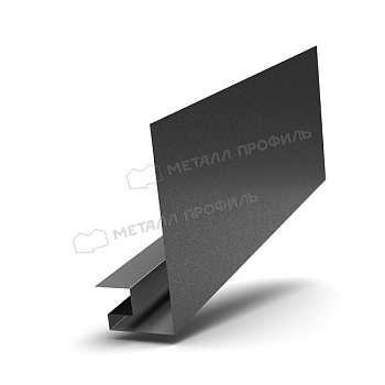 Планка откоса сложная 3D 245х75х3000 (VikingMP E-20-9005-0.5), заказать, купить, стоимость, доставка, цена, москва