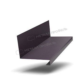 Планка примыкания нижняя к трубе FASTCLICK 150х200х2000 (VALORI-20-Violet-0.5), заказать, купить, стоимость, доставка, цена, москва