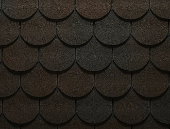 Гибкая черепица Ruflex Premium Ornami Тёмный шоколад, заказать, купить, стоимость, доставка, цена, москва