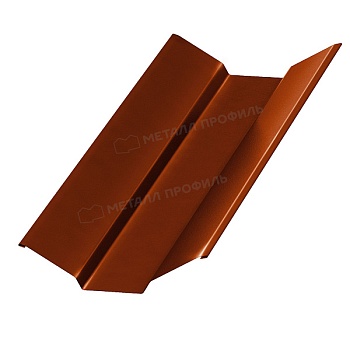 Планка ендовы верхняя 76х76х2000 (AGNETA-20-Copper\Copper-0.5), заказать, купить, стоимость, доставка, цена, москва