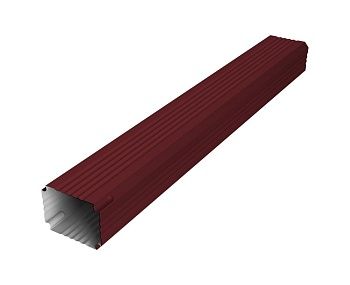 Труба гофрированная Vortex Lite 76х102х1000мм PE RAL 6005 зеленый мох купить в Москве цена с доставкой в Фелиз Хаус