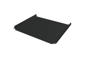 Кликфальц Pro Gofr Grand Line 0,5 Satin с пленкой на замках RAL 7016 антрацитово-серый, заказать, купить, стоимость, доставка, цена, москва