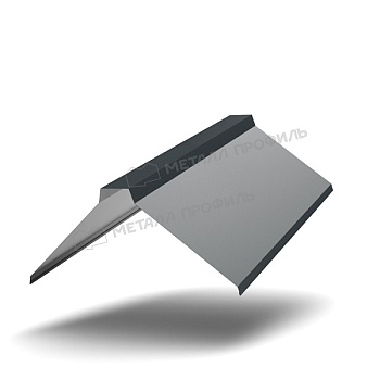 Планка конька плоского 155х155х2000 NormanMP (ПЭ-01-7016-0.5), заказать, купить, стоимость, доставка, цена, москва