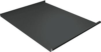 Фальц двойной стоячий Grand Line 0,5 Satin с пленкой на замках RAL 7016 антрацитово-серый, заказать, купить, стоимость, доставка, цена, москва