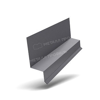 Планка отлива верхнего FASTCLICK 35х25х3000 (VALORI-20-Grey-0.5), заказать, купить, стоимость, доставка, цена, москва