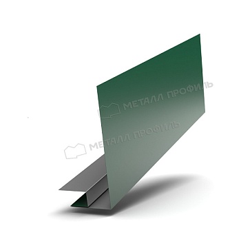 Планка карнизного свеса сложная 250х50х2000 NormanMP (ПЭ-01-6005-0.5), заказать, купить, стоимость, доставка, цена, москва