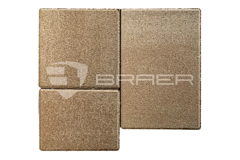 Тротуарная плитка BRAER Старый город Венусбергер, Color Mix Миндаль, 40 мм