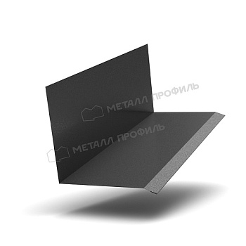 Планка примыкания верхняя к стене FASTCLICK 150х135х2000 (VALORI-20-DarkGrey-0.5), заказать, купить, стоимость, доставка, цена, москва