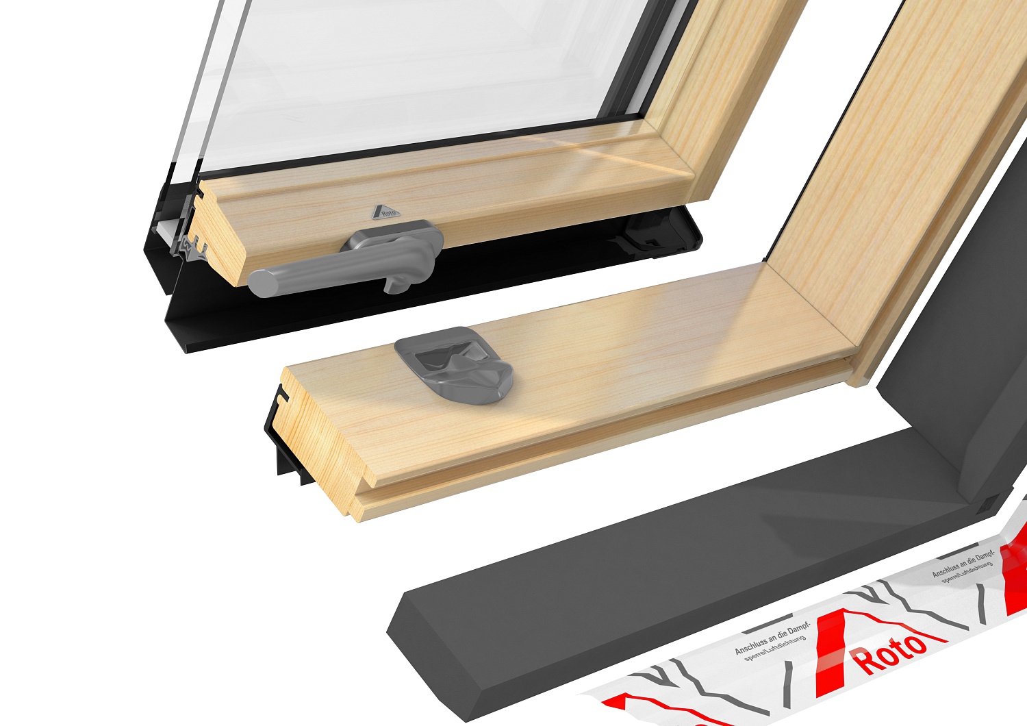 Окно мансардное Roto Designo R45 H200