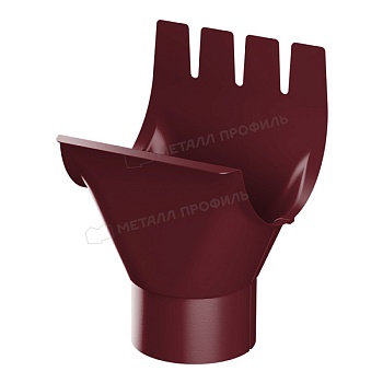 Воронка выпускная МЕТАЛЛ ПРОФИЛЬ Foramina PUR D125/100 Ral 3005 купить в Москве цена с доставкой в Фелиз Хаус