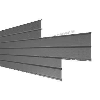 Софит перфор. Lбрус-XL-14х335 (VALORI-20-Grey-0.5), заказать, купить, стоимость, доставка, цена, москва