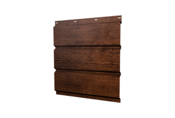 Софит металлический центральная перфорация 0,45 Print Elite с пленкой Cherry Wood TwinColor, заказать, купить, стоимость, доставка, цена, москва