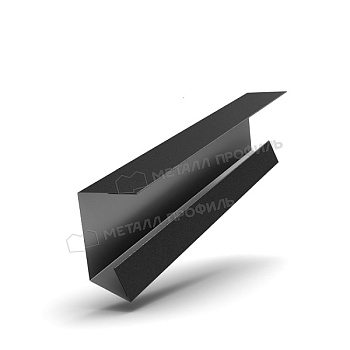 Планка начальная Woodstock 12х15х3000 (VikingMP E-20-9005-0.5), заказать, купить, стоимость, доставка, цена, москва