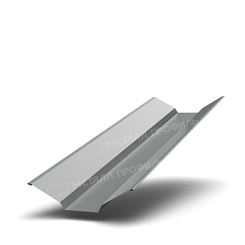 Планка ендовы верхняя 76х76х2000 NormanMP (ПЭ-01-9006-0.5), заказать, купить, стоимость, доставка, цена, москва