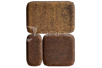 Тротуарная плитка BRAER Классико, Color Mix Мальва, 60 мм