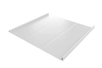 Фальц двойной стоячий Line Grand Line 0,5 Satin с пленкой на замках RAL 9003 сигнальный белый, заказать, купить, стоимость, доставка, цена, москва