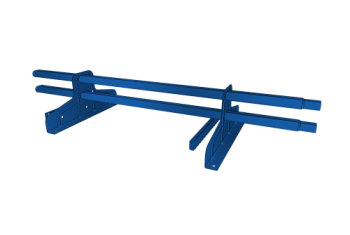 Снегозадержатель трубчатый под фальц Premium 45х25 RAL 5005 (3м)ОЦ, заказать, купить, стоимость, доставка, цена, москва