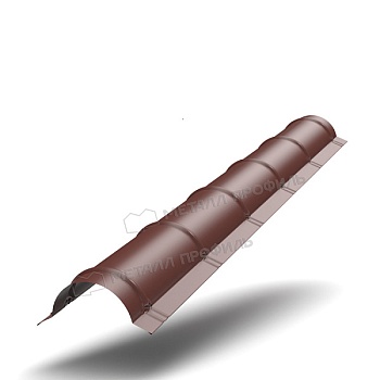 Планка конька круглого R110х2000 NormanMP (ПЭ-01-RR32-0.5), заказать, купить, стоимость, доставка, цена, москва