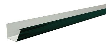 Желоб прямоугольный Vortex 127мм 3м RAL 6005 купить в Москве цена с доставкой в Фелиз Хаус