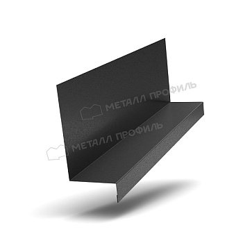 Планка примыкания боковая FASTCLICK 150х65х2000 (VikingMP-01-9005-0.45), заказать, купить, стоимость, доставка, цена, москва