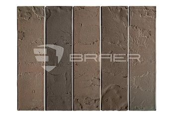 Облицовочный кирпич BRAER кладка Мокко, терра, 1 НФ