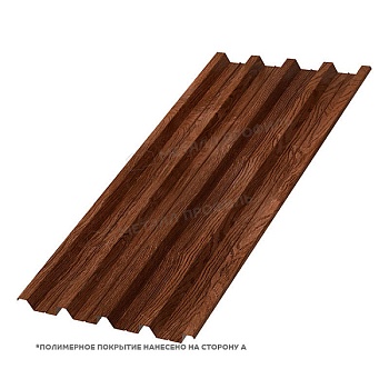Профлист МЕТАЛЛ ПРОФИЛЬ Н-60x845-B (ECOSTEEL-01-МореныйДуб-0,5), заказать, купить, стоимость, доставка, цена, москва